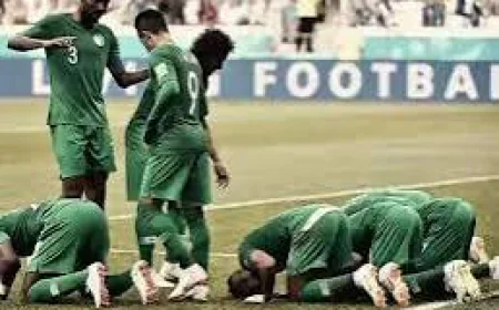مباراة السعودية والأوروغواي تنتهي بتعادل بطولي للأخضر