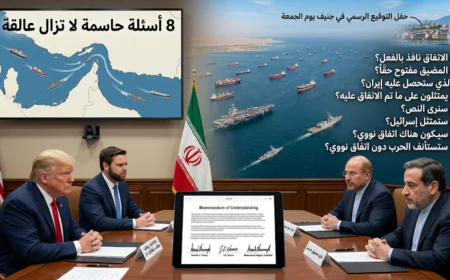 الاتفاق الأمريكي الإيراني: 8 أسئلة حاسمة يكشفها أكسيوس