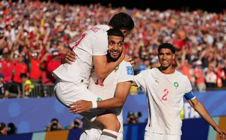 مباراة المغرب ضد هايتي أسود الأطلس يتأهلون لدور 32 بمونديال 2026
