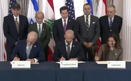 تفاصيل الملحق الأمني لاتفاق الإطار بين لبنان وإسرائيل وواشنطن