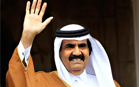 الديوان الأميري يعلن وفاة الأمير الوالد الشيخ حمد بن خليفة آل ثاني
