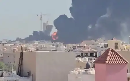 العقبة: الدفاع الجوي الأردني يعترض صواريخ إيرانية