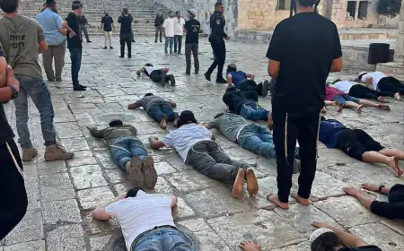 بن غفير يقتحم الأقصى وسط قيود عسكرية مشددة واقتحامات جماعية للمستوطنين