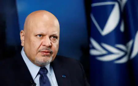 الجنائية الدولية تقيل المدعي العام كريم خان بسبب التحرش