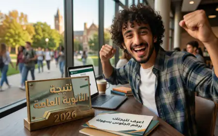 نتيجة الثانوية العامة 2026 برقم الجلوس رابط الاستعلام