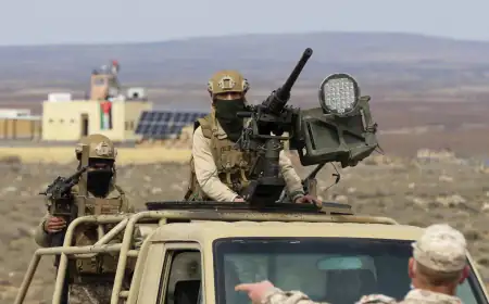 الجيش الأردني يعلن اعتراض وإسقاط 5 صواريخ إيرانية استهدفت الأراضي الأردنية