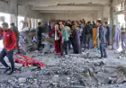 استشهاد 4 فلسطينيين بغارات إسرائيلية على دير البلح وغزة