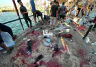 استشهاد 8 فلسطينيين بغارة إسرائيلية استهدفت مقهى بميناء غزة