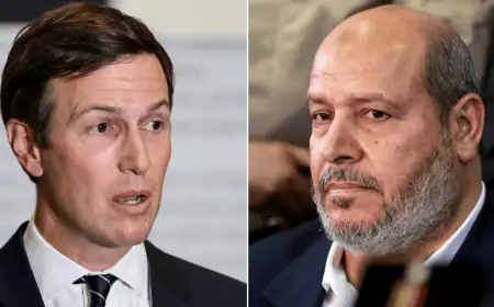 كوشنر يحدد جدولاً زمنياً لتسليم أسلحة حماس وردم الأنفاق في غزة