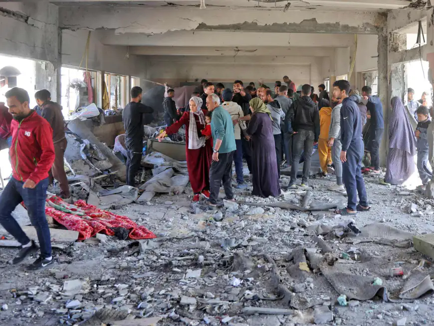 استشهاد 4 فلسطينيين بغارات إسرائيلية على دير البلح وغزة