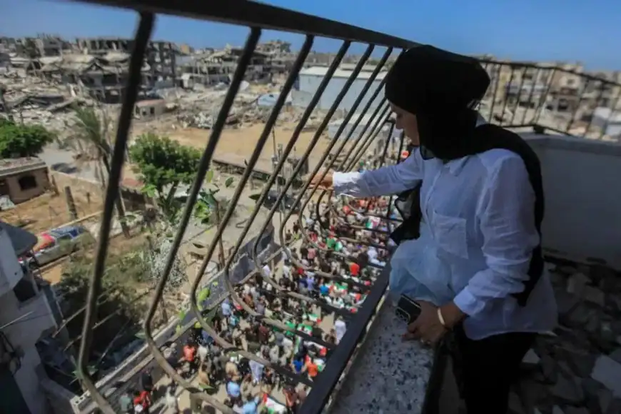 تشييع 112 شهيداً في أكبر جنازة بتاريخ القضية الفلسطينية بغزة