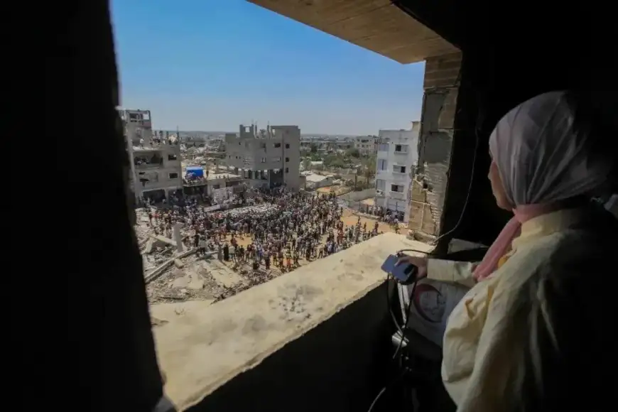 تشييع 112 شهيداً في أكبر جنازة بتاريخ القضية الفلسطينية بغزة