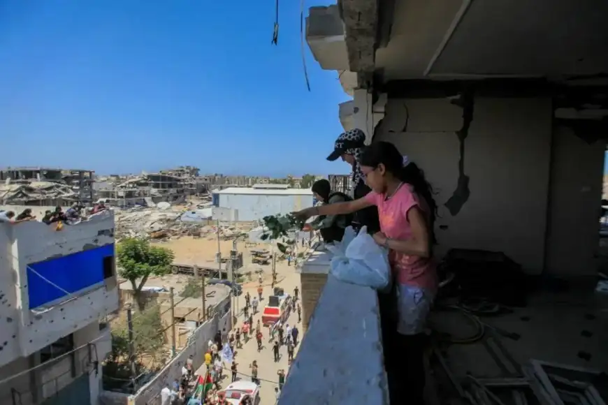 تشييع 112 شهيداً في أكبر جنازة بتاريخ القضية الفلسطينية بغزة