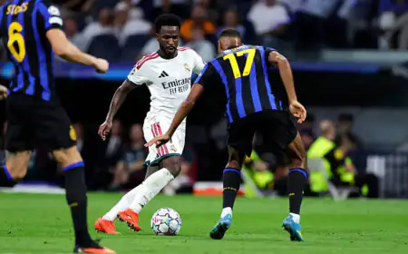 ريال مدريد يحسم ديربي أوروبا بهدفين ويبدأ مشواره بفوز على إنتر