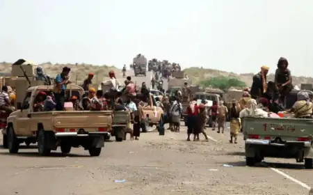 نزوح اليمن يتجاوز 82 ألف شخص مع تصاعد القتال على الساحل الغربي