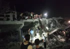 انهيار عمارة السعادة في غزة يخلف عالقين تحت الركام