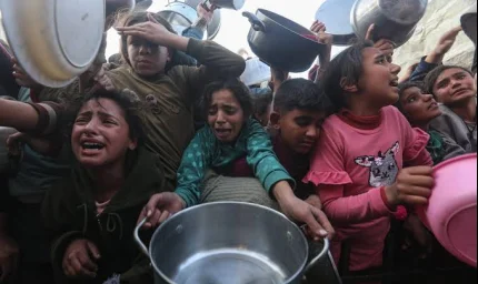 مجاعة غزة تحصد 466 شهيداً بينهم 157 طفلاً