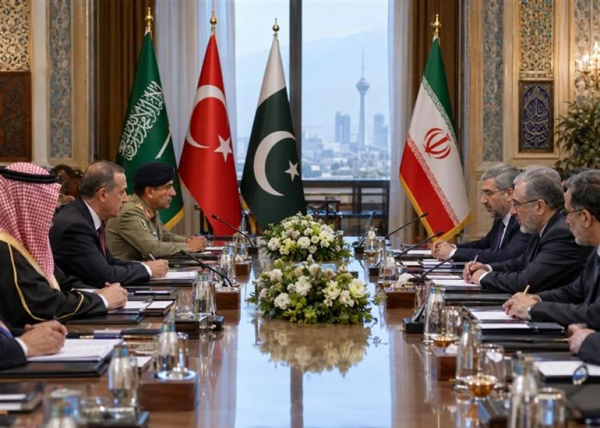 اجتماع طهران الرباعي يقرر مواصلة الحوار حول أمن المنطقة