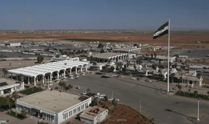 عودة حركة الشحن عبر منفذ نصيب السوري الأردني لطبيعتها