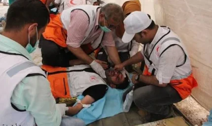 غزة اليوم..مجزرة رفح تودي بأربعة شهداء من طواقم الحكومة